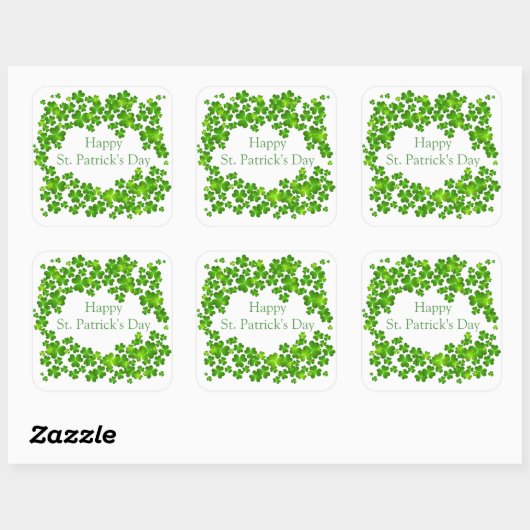 St. Patrick's Day Stickers (Vel)