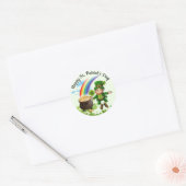 St. Patrick's Day Stickers Leprechaun Rainbow (Envelop)