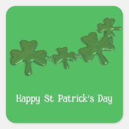 St. Patrick's Day Stickers met Klaver