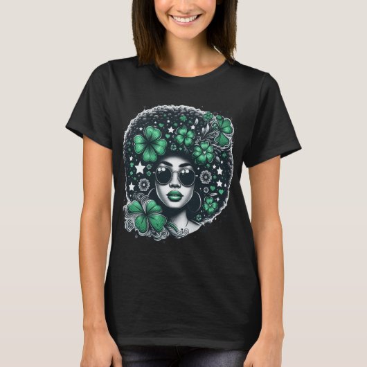 St Patrick's Day stijl T-shirt (Voorkant)
