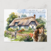 St. Patrick's Day stoere Ierse vrouw Ierse Quote Feestdagenkaart (Voorkant)