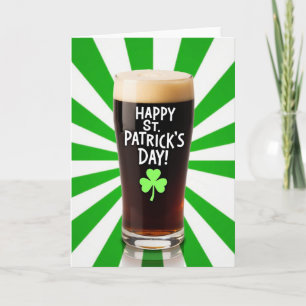 St. Patrick's Day Stout Kaart