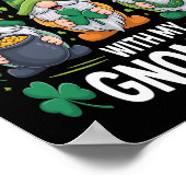 St. Patrick's Day Streken Met Mijn Kabouters Poster (Hoek)