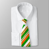St. Patrick's Day Stripes Stropdas (Gebonden)