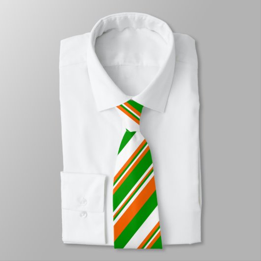 St. Patrick's Day Stripes Stropdas (Gebonden)