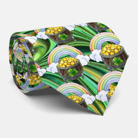 St. Patrick's Day Stropdas (Opgerold)