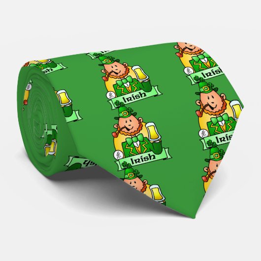 St. Patrick's Day Stropdas (Opgerold)