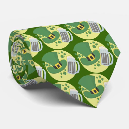 St. Patrick's Day Stropdas (Opgerold)