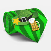 St. Patrick's Day Stropdas (Opgerold)