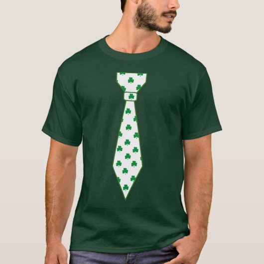 St. Patrick's Day Stropdas T-shirt (Voorkant)