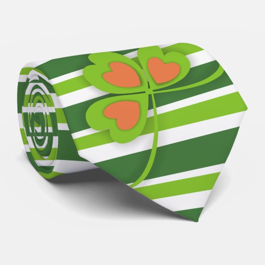 St. Patrick's Day Stropdassen (Opgerold)