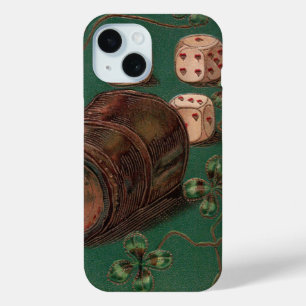  St. Patrick's Day, succes Ierse dobbelstenen iPhone 15 Case