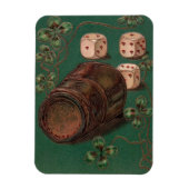  St. Patrick's Day, succes Ierse dobbelstenen Magneet (Verticaal)