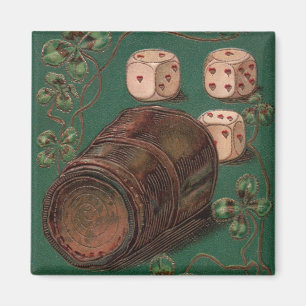  St. Patrick's Day, succes Ierse dobbelstenen Magneet