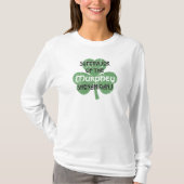 St. Patrick's Day Supervisor van de Shenanigans T-shirt (Voorkant)