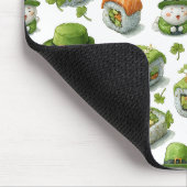 St. Patrick's Day Sushi Rolls & Shamrock Muismat (Hoek)