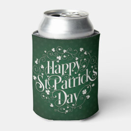 St. Patrick's Day - Swirled Word Art Blikjeskoeler