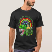 St. PATRICKS DAY T REX HAPPY ST PAREX DAY DINOSAUR T-shirt (Voorkant)