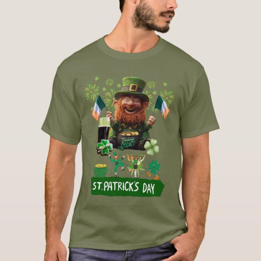 St Patricks Day T-shirt (Voorkant)
