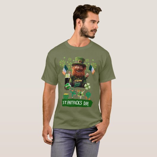 St Patricks Day T-shirt (Voorkant volledig)