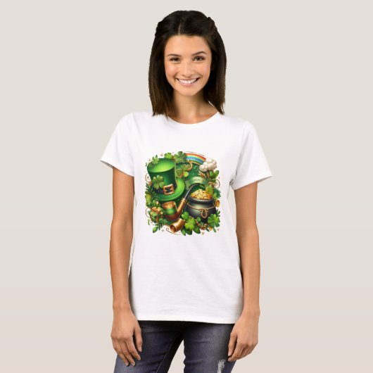 St. Patricks Day T-shirt (Voorkant volledig)
