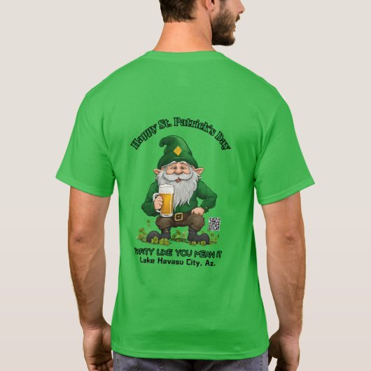 St. Patrick's Day T-Shirt (Achterkant)