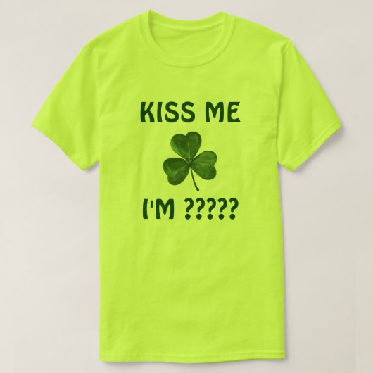  St. Patrick's Day T-shirt (Design voorkant)
