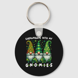St Patricks Day T-shirt Dames - Shenanigans Met Mi Sleutelhanger