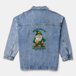 St. Patrick's Day T-Shirt Denim Jacket