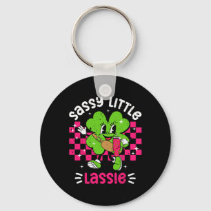 St Patricks Day T-shirt Sy Little Lie Kinderen Peu Sleutelhanger