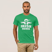 St Patrick's day t-shirt tekst Ierse homie (Voorkant volledig)