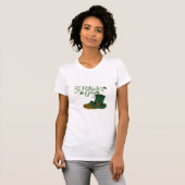 St. Patrick's Day T-shirt voor vrouwen, slanke pas (Voorkant volledig)