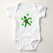 St. Patrick's Day t shirten voor iedereen Romper (Voorkant)