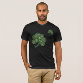 St. Patrick's Day T-Shirts - Irish Spiral Shamrock (Voorkant volledig)