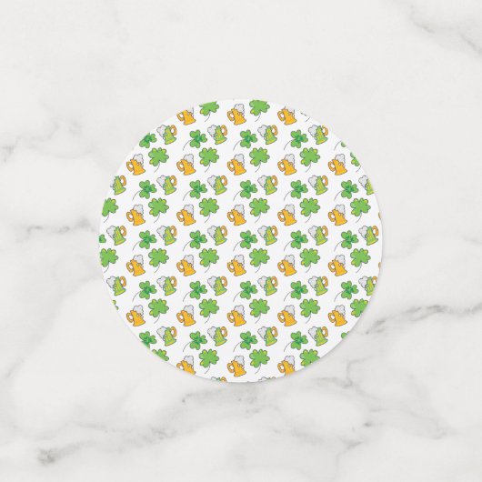 St. Patrick's Day Table Confetti (Kleine voorkant)