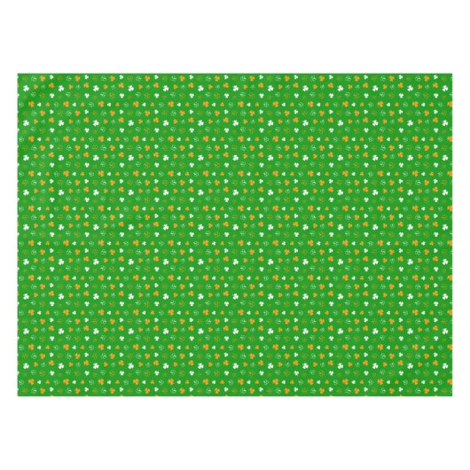 St. Patrick's Day Tablecloth Tafelkleed (Voorkant (Horizontaal))