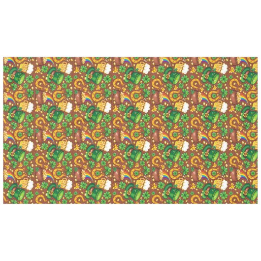 St. Patrick's Day Tablecloth Tafelkleed (Voorkant (Horizontaal))
