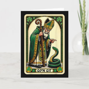 St Patricks Day Tarotkaart Ga Gek Verknoeid St Pat Kaart
