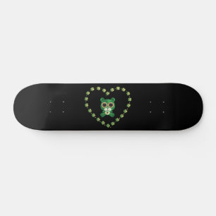 St. Patrick's Day Teddybeer Persoonlijk Skateboard