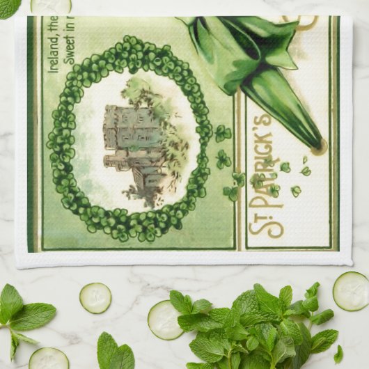  St. Patrick's Day Theedoek (Gevouwen)