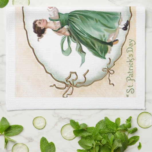  St. Patrick's Day Theedoek (Gevouwen)