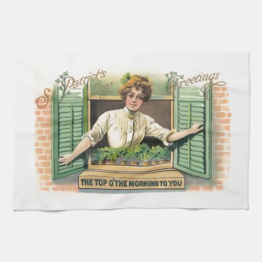  St. Patrick's Day Theedoek (Horizontaal)
