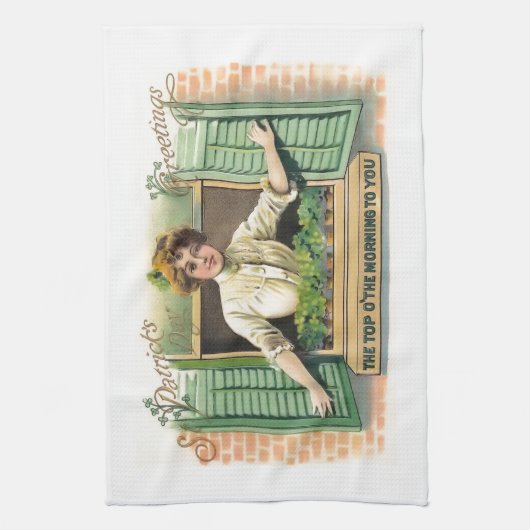  St. Patrick's Day Theedoek (Verticaal)