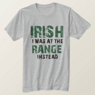 St. Patrick's Day Thema Pistool liefhebbers Shirt