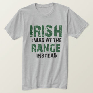 St. Patrick's Day Thema Pistool liefhebbers Shirt