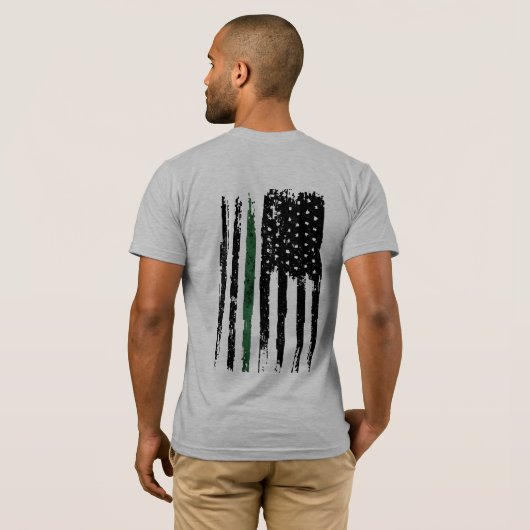 St. Patrick's Day Thema Pistool liefhebbers Shirt (Achterkant volledig)