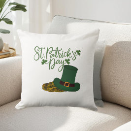 St. Patrick's Day Throw Pillow Kussen