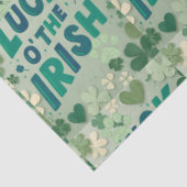 St. Patrick's Day tissuepapier  (Detail)