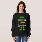 St Patricks Day Toddler Boys Baby Brother Little L Trui (Voorkant volledig)