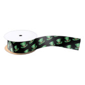 St Patrick's Day Top hat Satijnen Lint (Spoel)